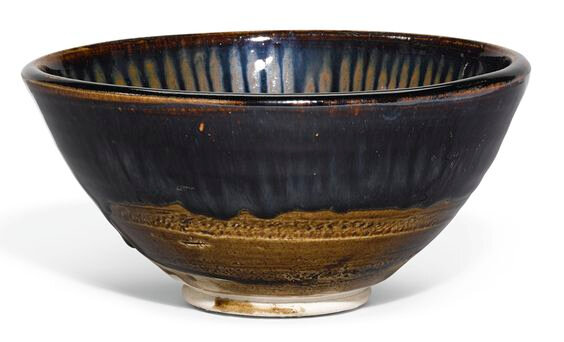 A 'Cizhou' russet streaked bowl, Song dynasty (960-1279)