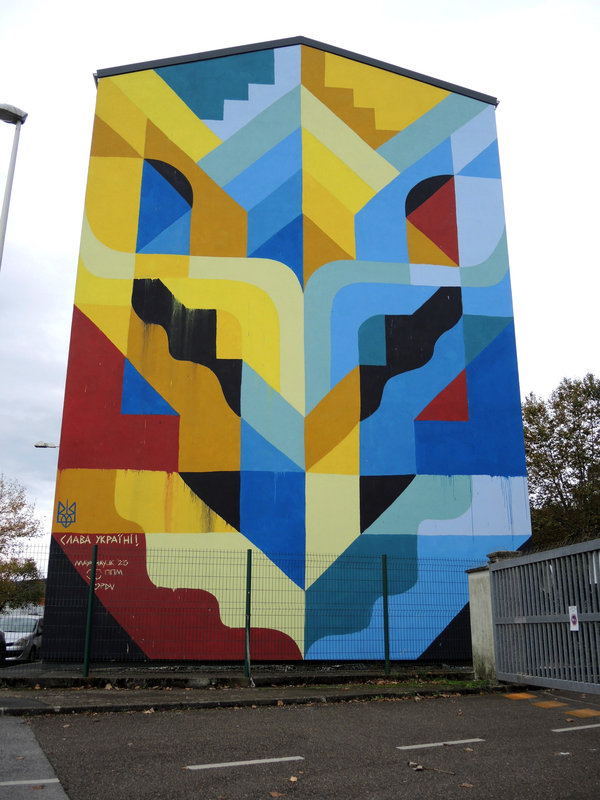 Bayonne, Festival Points de vue 2023, fresque, Maya Hayuk (64)