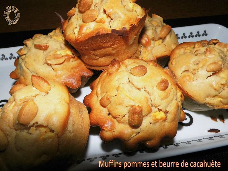 Muffins pommes beurre de cacahuète 1