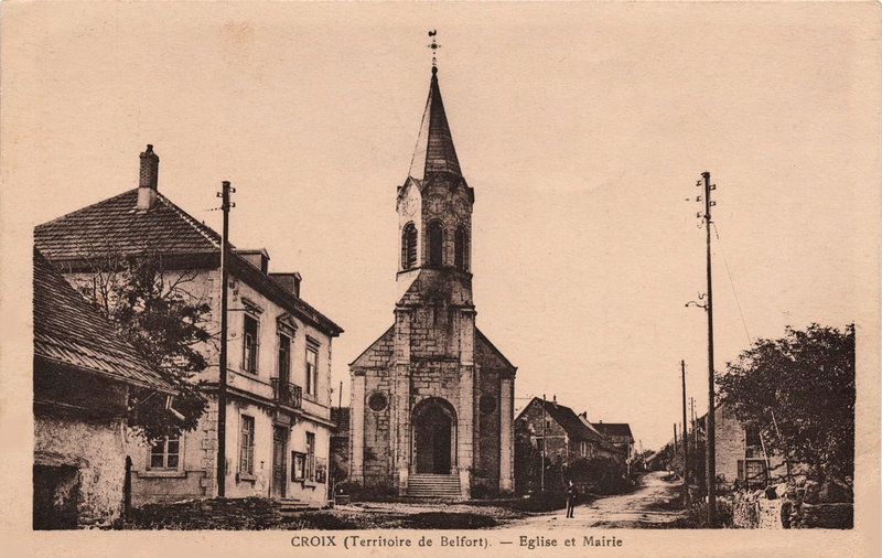 CPA Croix Eglise BF