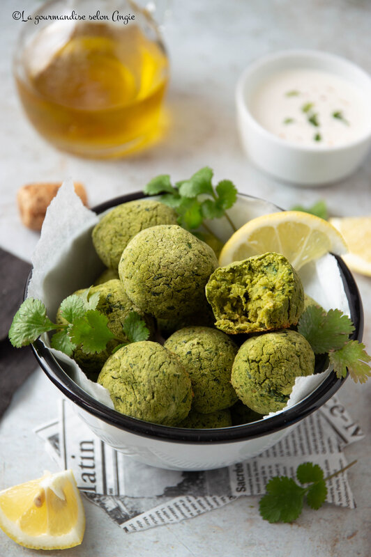 falafels au chou kale sans gluten vegan celnat