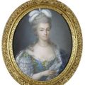 <b>Anne</b> <b>Vallayer</b>-<b>Coster</b> (1744-1818) Portrait de la reine Marie -Antoinette