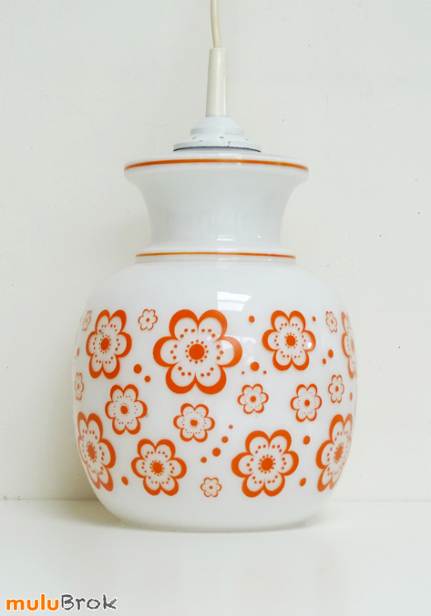 SUSPENSION-Vintage-Fleurs-oranges-1-muluBrok-Brocante