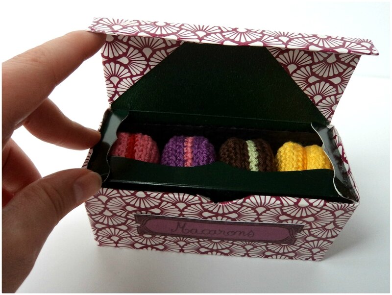 Macarons au crochet Cam&Drey bricolent