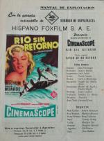 1954 programme de film RONR Espagne