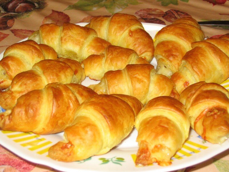 Croissants au jambon/fromage