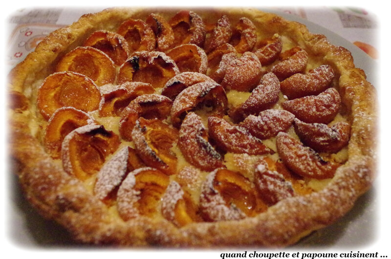 tarte aux abricots et à la crème d'amandes-6251