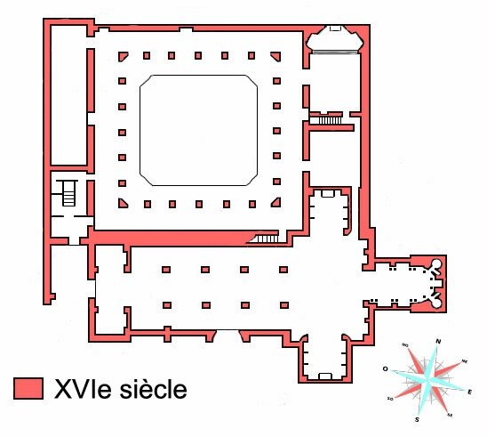 Lisbonne Hiéronymites plan 1a