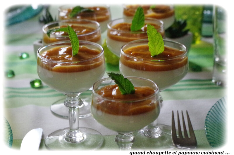 panna cotta à la vanille et sa compotée d'abricots-6249