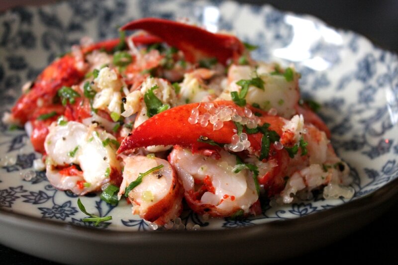 salade homard citron caviar 2
