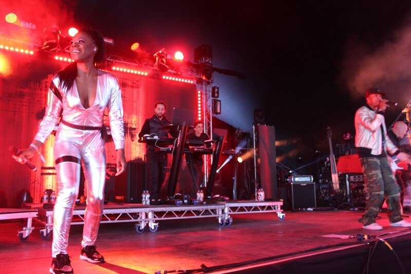 Glastonbury festival samedi 27 juin 2015 Roni Size Sonic Silver Hayes stage