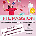 Salon Fil’Passion du 25 au 28 novembre
