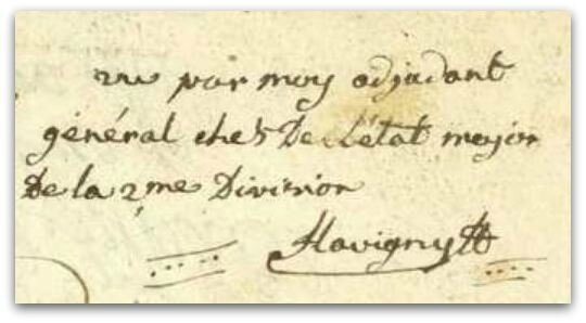 Flavigny signature