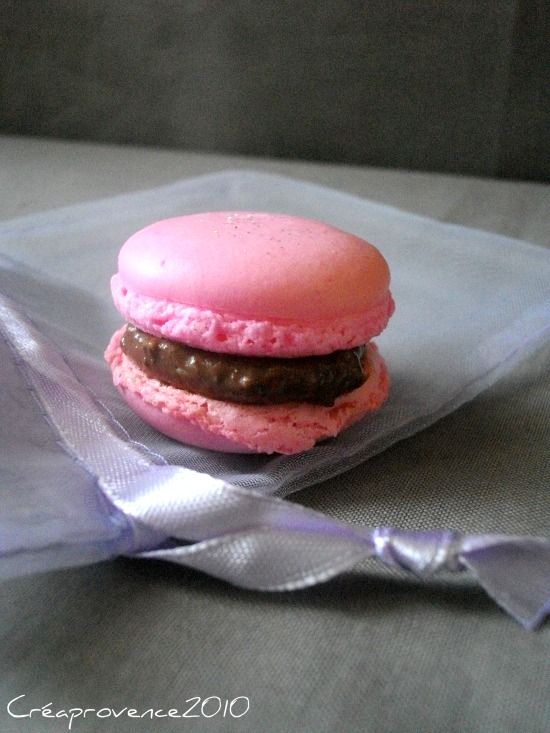 recettes dessert MACARONS ROSES ET VERTS !