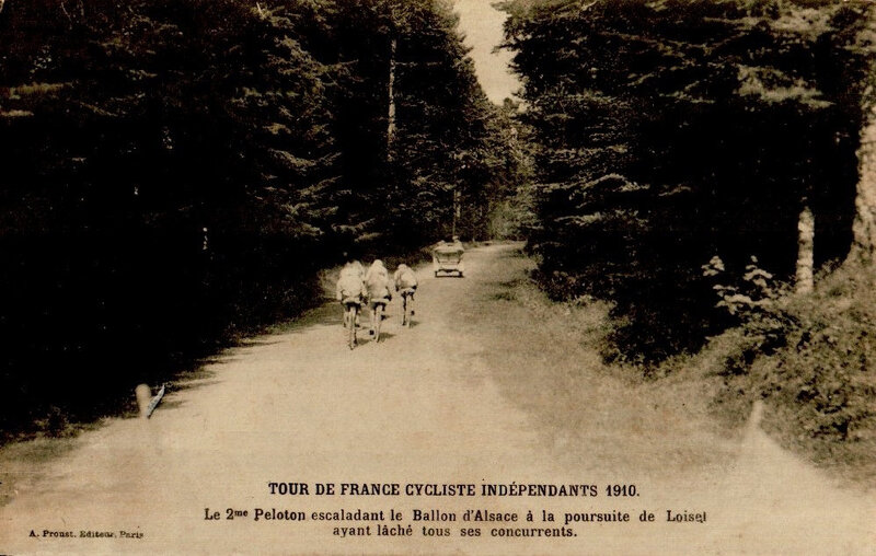 CPA Ballon d'Alsace Tour Indépendants 1910