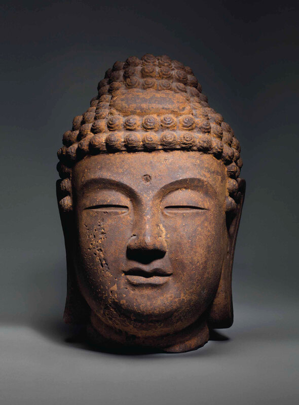 2016_NYR_11930_0094_000(a_large_cast_iron_head_of_buddha_goryeo_dynasty)