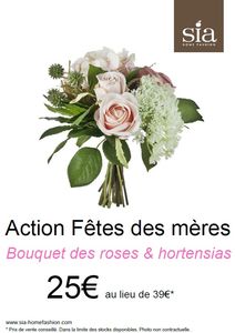 Promo Sia Fête des Mères 2013 bouquet