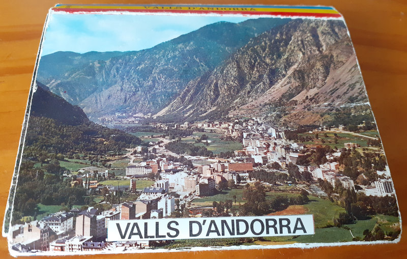 0 999 Carnet Valls d'Andorra - recto