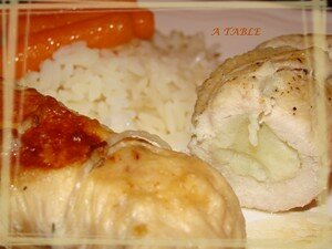 ROULE DE DINDE FARCE AUX POMMES DE TERRE recettes Filets de faisan au muscat et carottes braisés