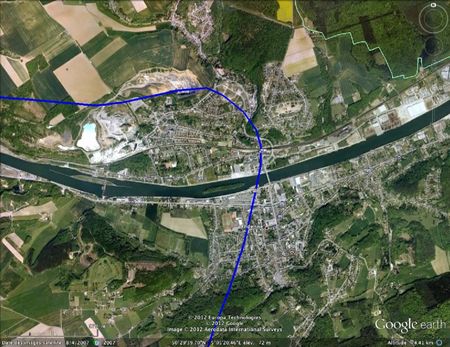 Navigation Andenne - Sovet 5-2-2012 2