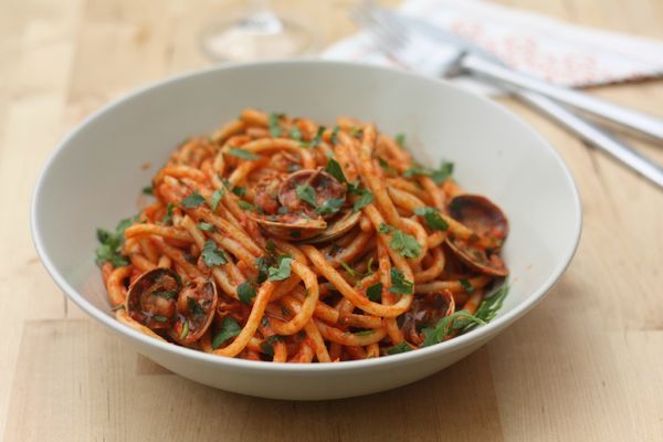 bucatini alle vongole blog chez requia cuisine et confidences