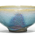 A fine purple-splashed 'Jun' '<b>bubble</b>' <b>bowl</b>, Northern Song dynasty (960-1127)