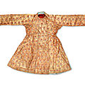 A rare gold brocade robe, <b>Mughal</b> <b>India</b>, circa 1700