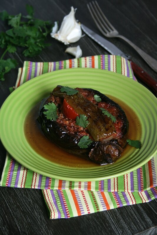 Aubergine farcie turque Imam Bayildi 6