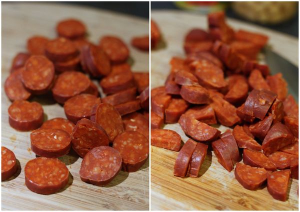 recette ragout chorizo pois chiche blog chez requia cuisine et confidences