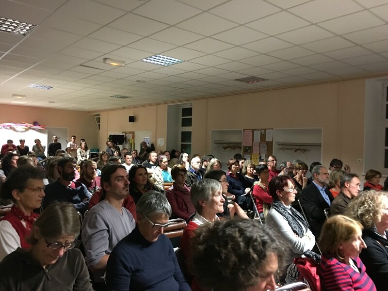 conférence Gérard Foucher Changer la monnaie pour changer le monde Avranches novembre 2015 public