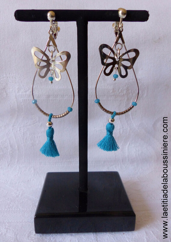 BO Papillon (bleu lagon) - 19 €