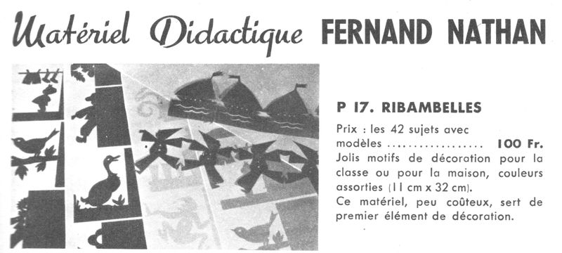 Materiel didactique Fernand Nathan
