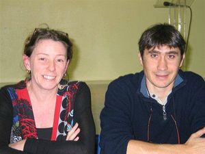 Ralph Lejamtel et Anne Levaslot Front de Gauche 50