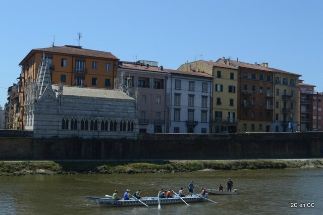 Les bords de l'Arno - Pise - Italie