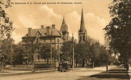 St Catharienes, Ontario-église
