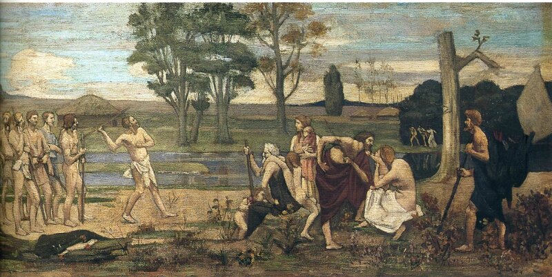 Puvis de Chavannes, Jeux patriotiques