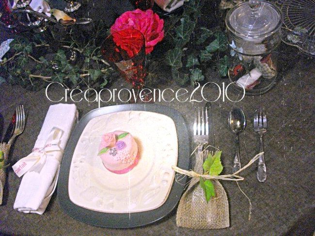 assiette et couverts