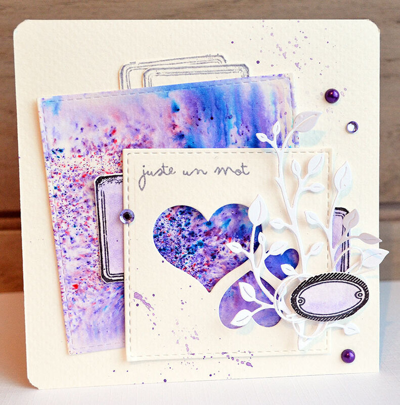 blogorel carte coeur violet
