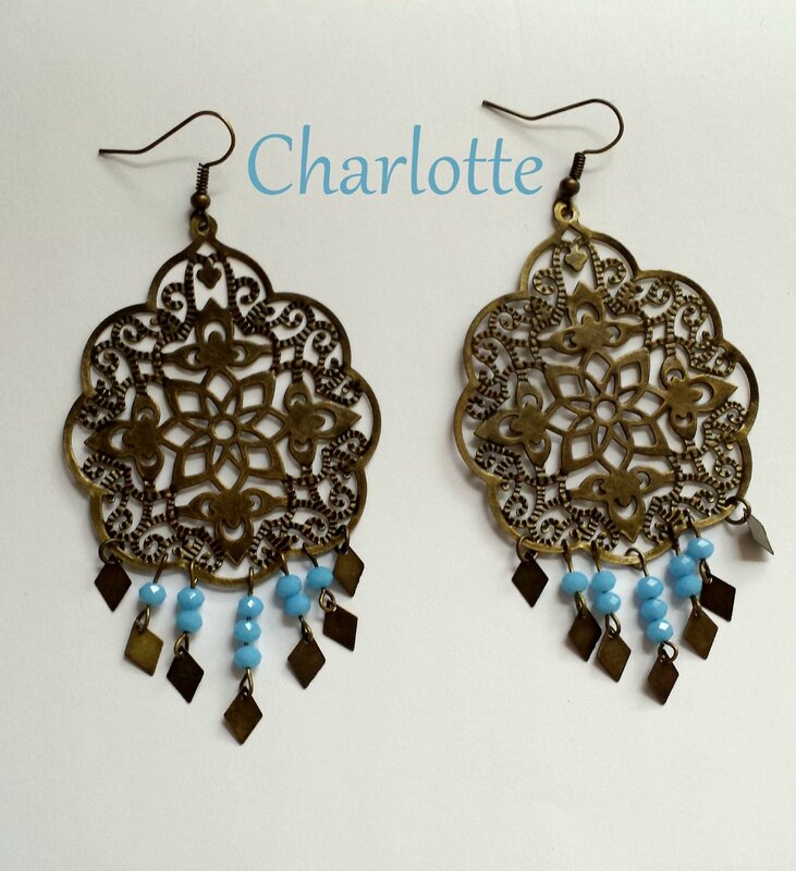 Charlotte bronze bleu ciel opaque 13€