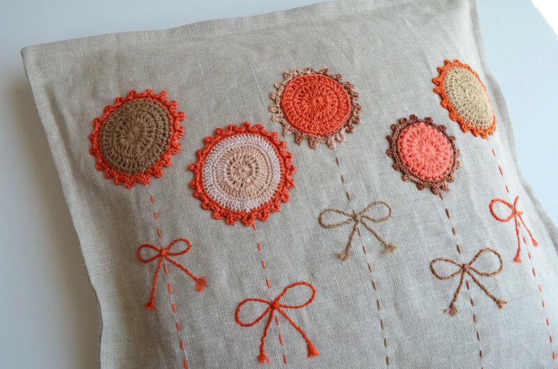 Coussin lin et crochet-la chouette bricole (6)