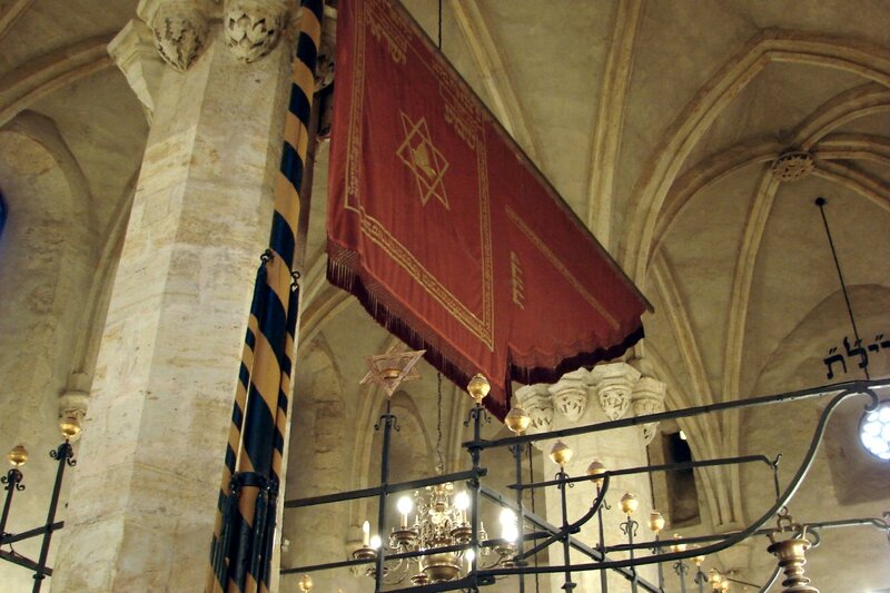 Prague synagogue Vieille-Nouvelle 26