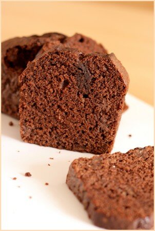 Cake chocolat et pâte damande recettes dessert Cake chocolat et pâte damande