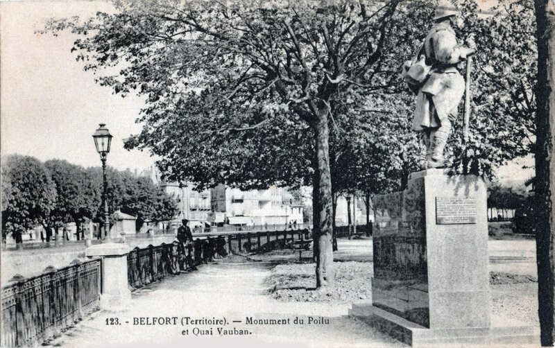 CPA Belfort Poilu Côté 1928R