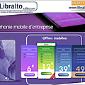 Linéo- Le nouveau forfait mobile Pro sur mesure, de Libralto télécom.