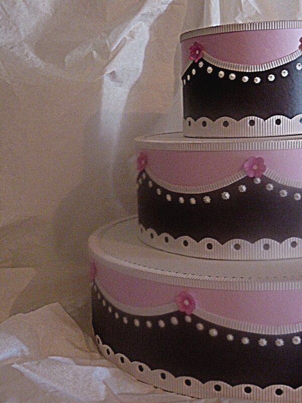 Gâteau pour une boutique de déco de table