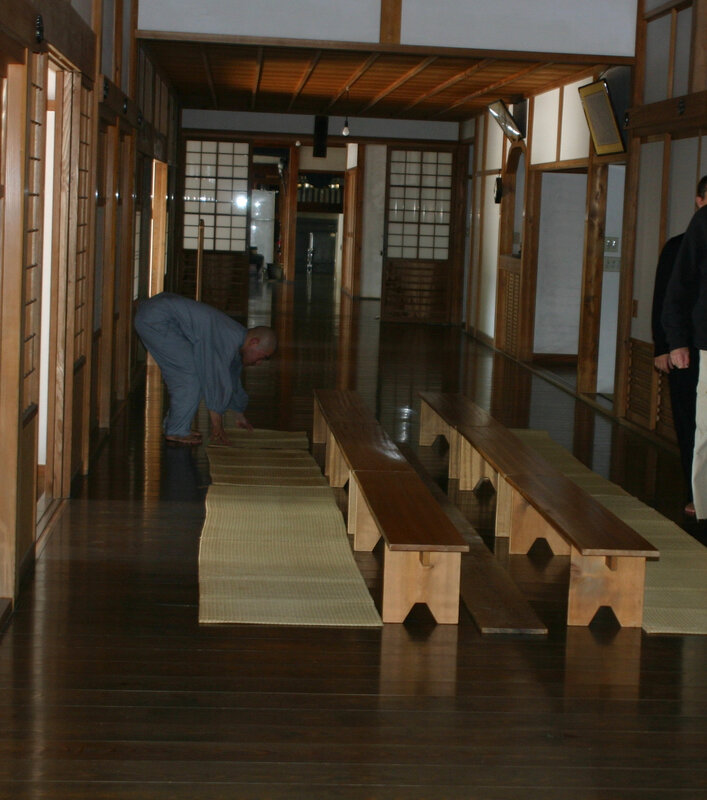 Ryutaku-ji, couloir repas