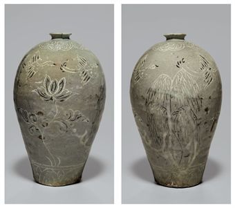 an_incised_celadon_stoneware_maebyeong_goryeo_dynasty_d5347207h