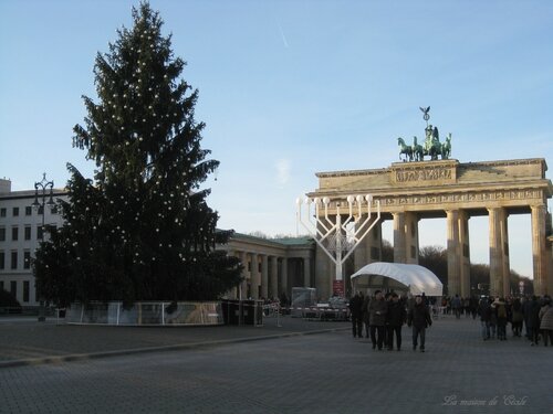Noël Porte de Brandebourg
