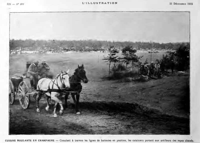 Cuisine roulante en campagne