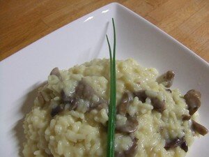 recettes legumes Risotto aux champignons